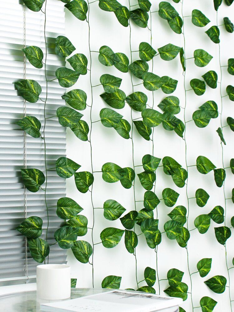 Tiras de hojas decorativas grandes