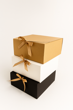 Caja de regalo con lazo