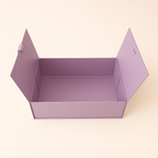 Caja de regalo con lazo desplegable