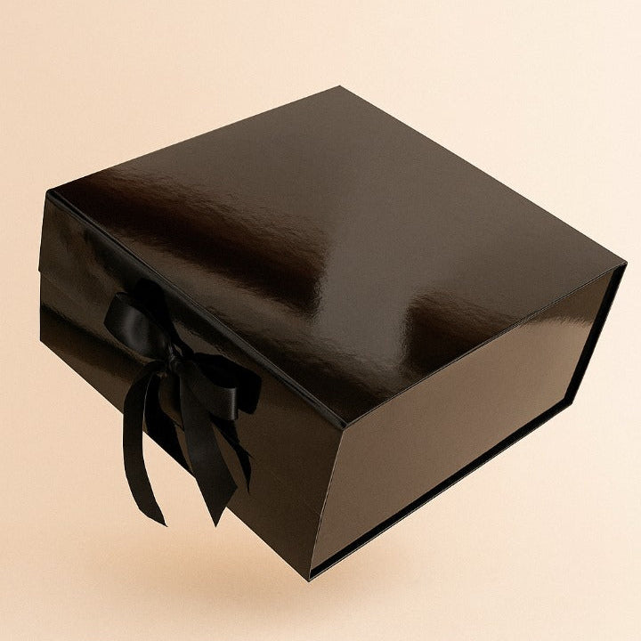 Caja de regalo imantada con lazo JUMBO
