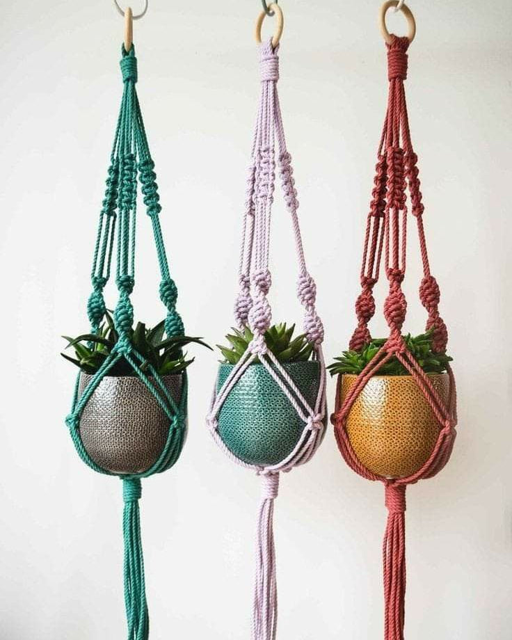 Porta Materos de Macramé