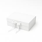 Caja de regalo imantada con lazo